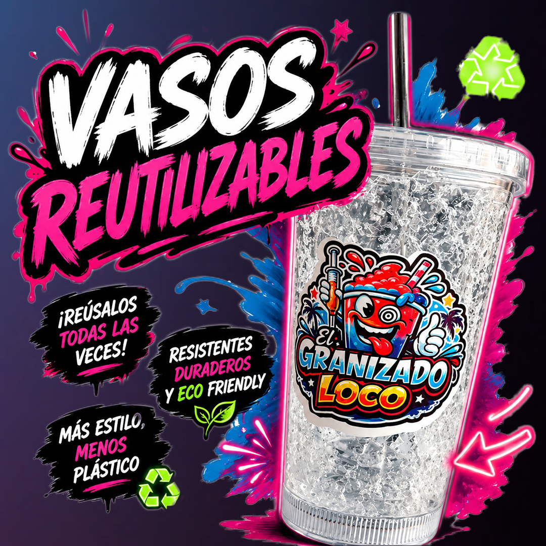 VASOS REUTILIZABLES